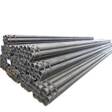 MS Steel ERW Carbon ASTM A53 Black Iron Pipe Welded Sch40 Steel Pipe for Building Material